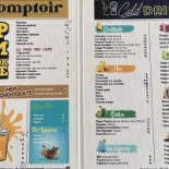 Café Journal, Gammarth Cardápio
