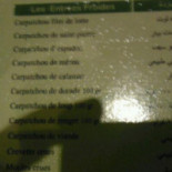 La Galite Cardápio