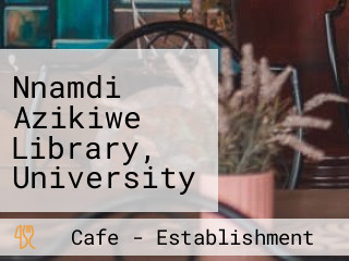 Nnamdi Azikiwe Library, University Of Nigeria, Nsukka.