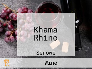 Khama Rhino