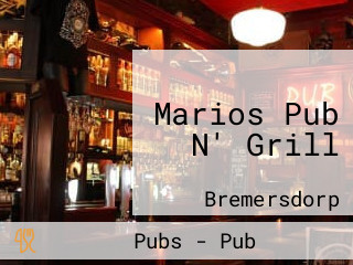 Marios Pub 'n Grill