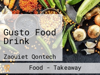 Gusto Food Drink
